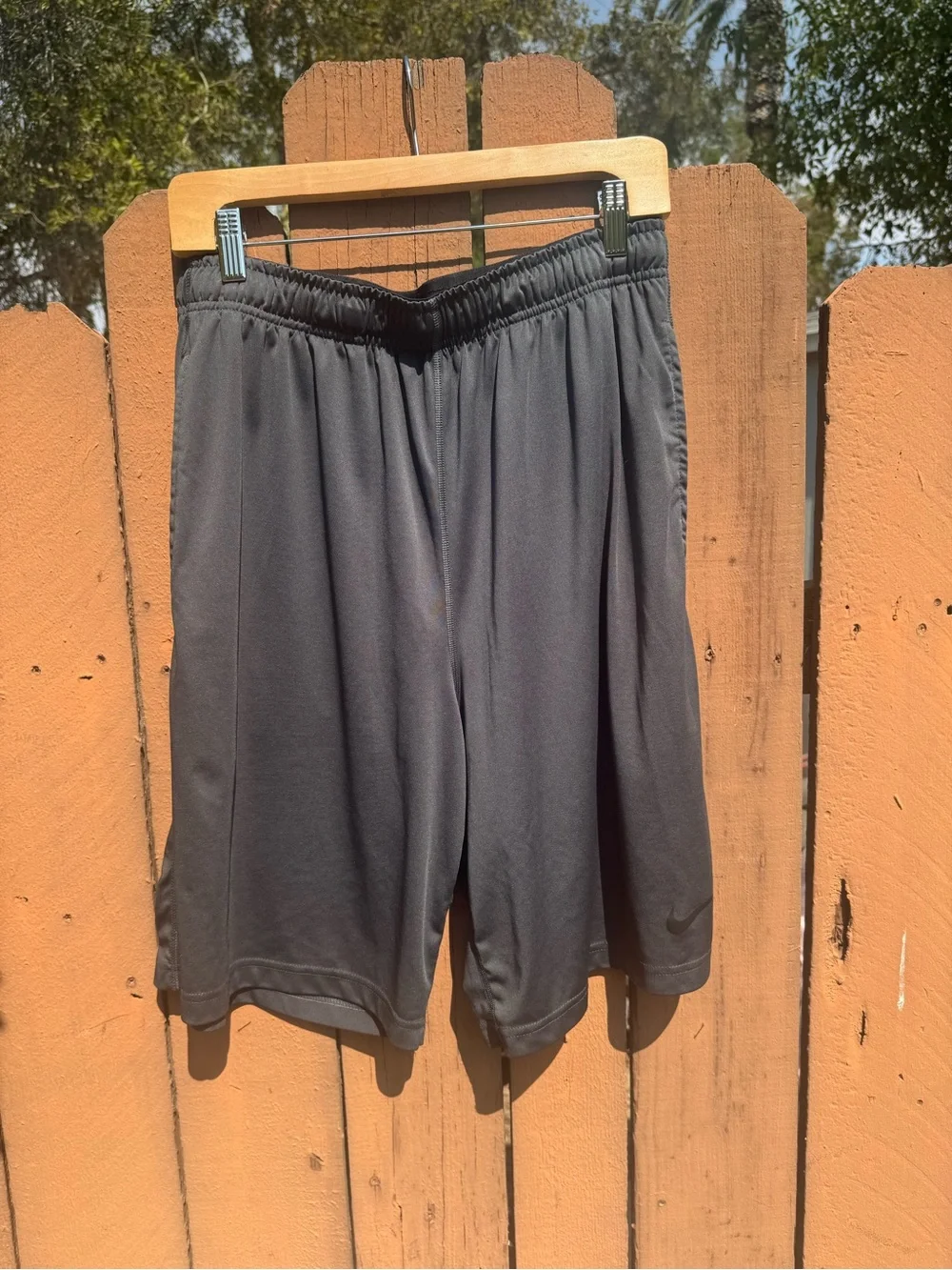 Nike Men's Athletic Shorts - Charcoal Gray